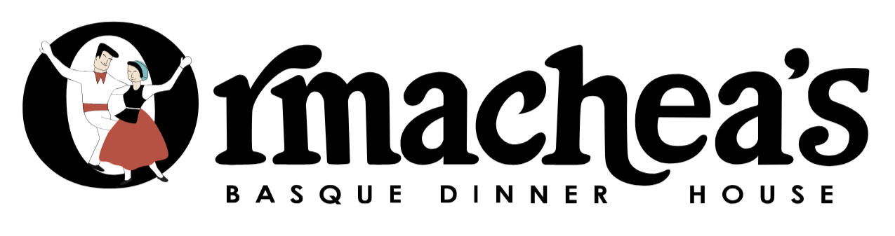 Logo saying "Ormachea's Basque Dinner House". Serves basque food & Winnemucca's best steaks.